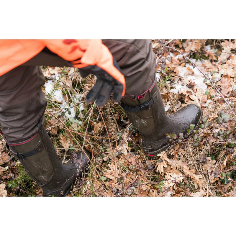 SOLOGNAC Stevige Rubberlaarzen Voor De Jacht Dames 520 9 SOLOGNAC Stevige Rubberlaarzen Voor De Jacht Dames 520 - Afbeelding 7
