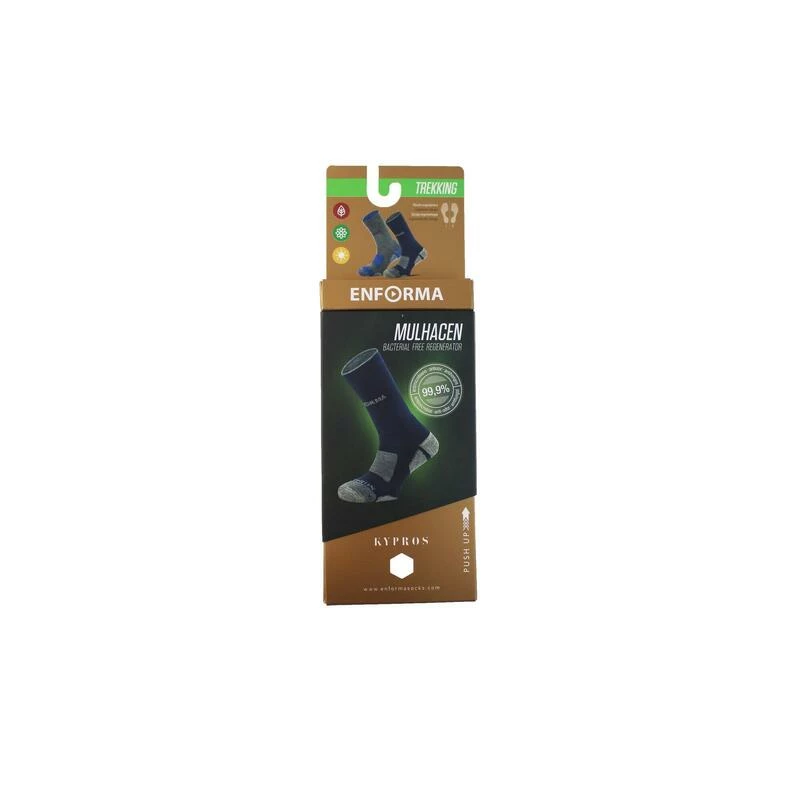 ENFORMA TREKKING HIKING SOKKEN - WANDELSOKKEN - KYPROS - HITREKK - ANTIBACTERIEËL 5 ENFORMA TREKKING HIKING SOKKEN - WANDELSOKKEN - KYPROS - HITREKK - ANTIBACTERIEËL - Afbeelding 3