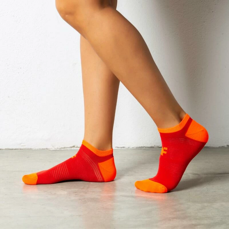 Ultra Korte Hardloopsokken Fyke Rood 4 Ultra Korte Hardloopsokken Fyke Rood - Afbeelding 2