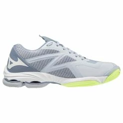 Mizuno Volleybalschoenen Voor Dames Lightning Z7 Low Grijs Geel -Regatta shop volleybalschoenen voor dames lightning z7 low grijs geel 4
