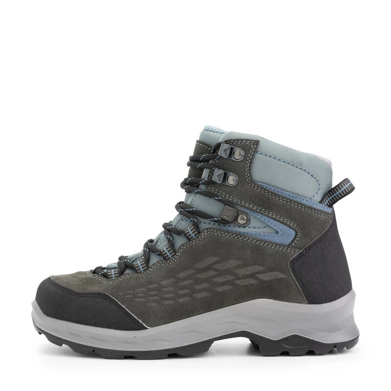 TRAVELIN' OUTDOOR Wandelschoen Outdoor Dames Leer Trekking - Aborg 4 TRAVELIN' OUTDOOR Wandelschoen Outdoor Dames Leer Trekking - Aborg - Afbeelding 2