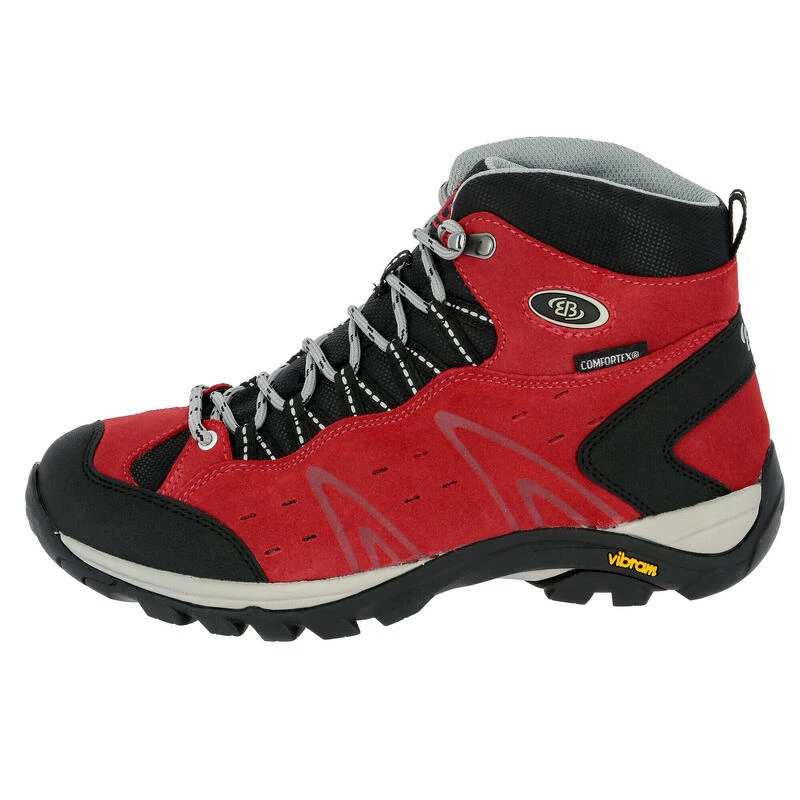 Brütting Wandelschoen Rood Waterproof Dames Mount Bona High 4 Brütting Wandelschoen Rood Waterproof Dames Mount Bona High - Afbeelding 2
