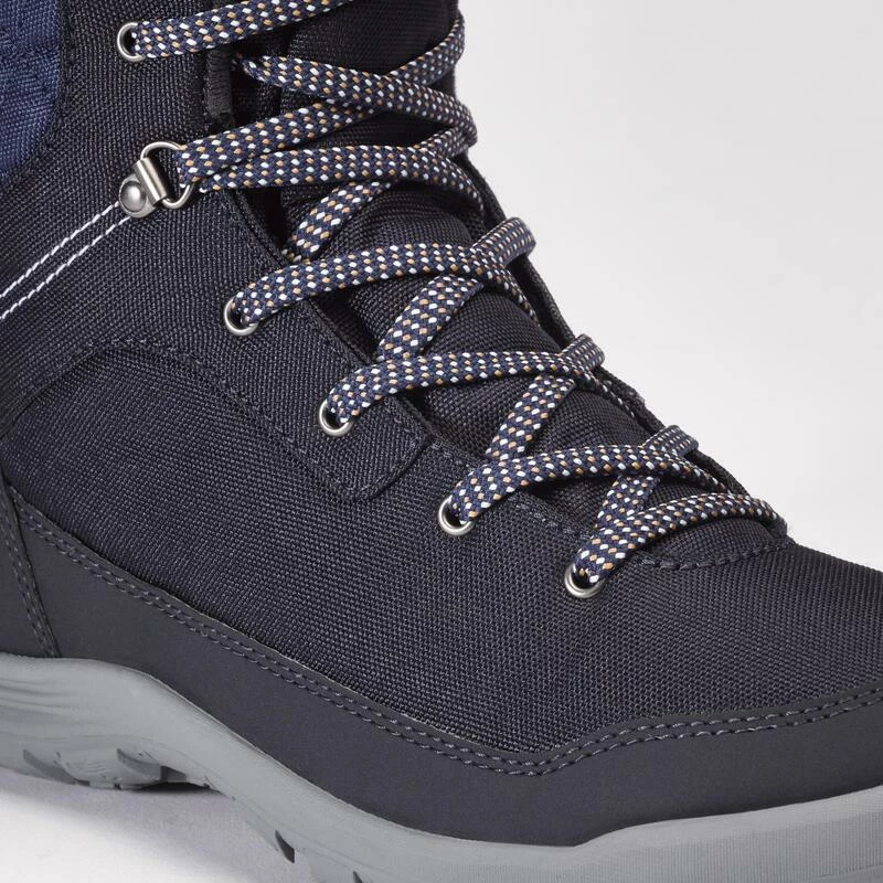 Quechua Warme En Waterdichte Wandelschoenen Voor Dames SH100 Hoog 7 Quechua Warme En Waterdichte Wandelschoenen Voor Dames SH100 Hoog - Afbeelding 5