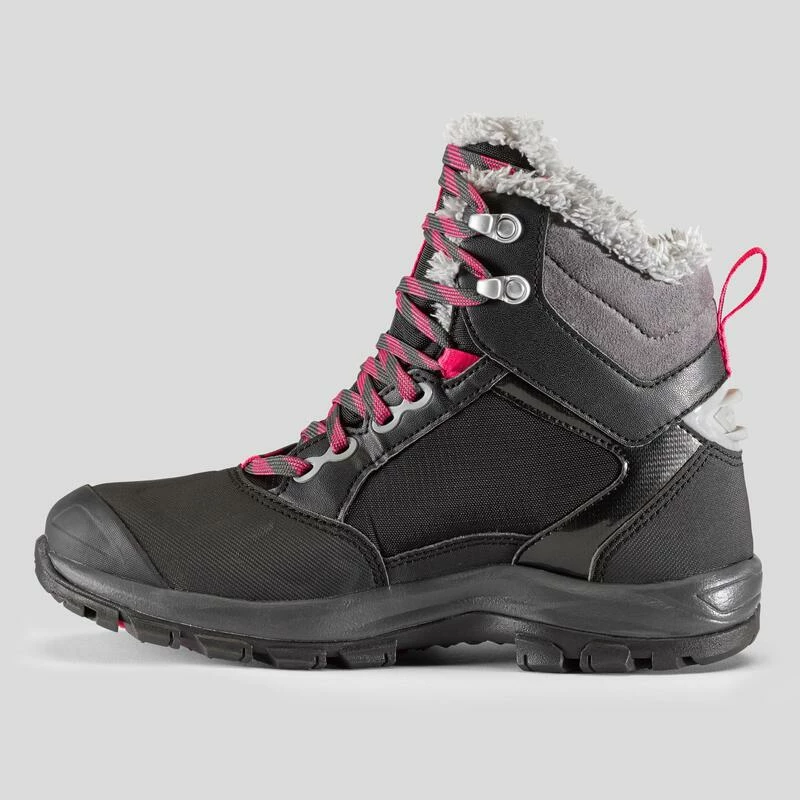 Quechua Warme Waterdichte Wandelschoenen Dames SH500 WARM Mid 5 Quechua Warme Waterdichte Wandelschoenen Dames SH500 WARM Mid - Afbeelding 3