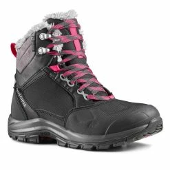 Quechua Warme Waterdichte Wandelschoenen Dames SH500 WARM Mid