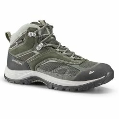 Quechua Waterdichte Bergwandelschoenen Voor Dames MH100 Mid