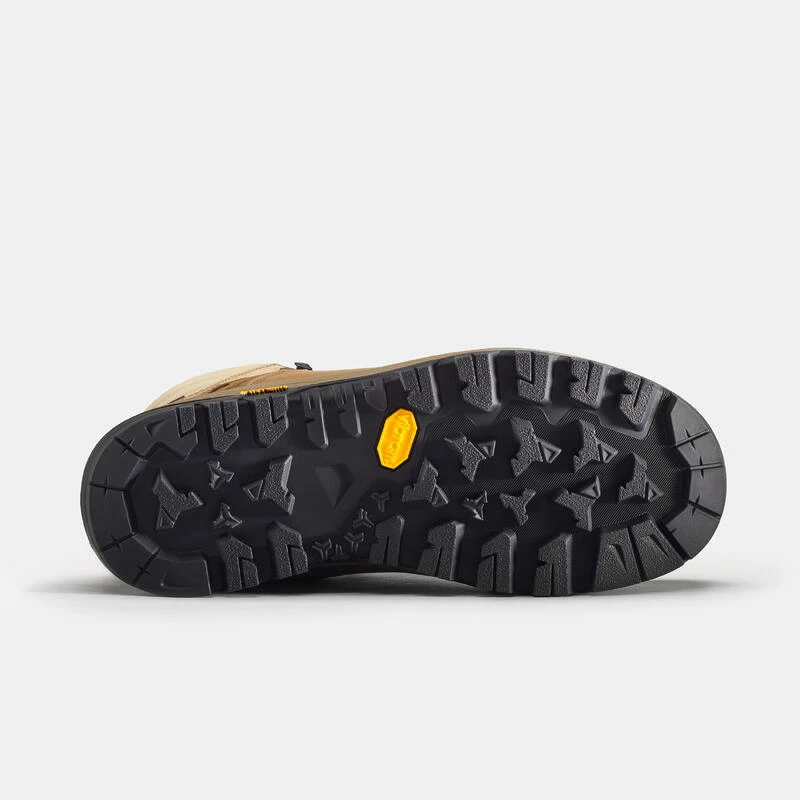 Forclaz Waterdichte Hoge Damesschoenen Voor Trekking MT500 Leer Vibram 7 Forclaz Waterdichte Hoge Damesschoenen Voor Trekking MT500 Leer Vibram - Afbeelding 5