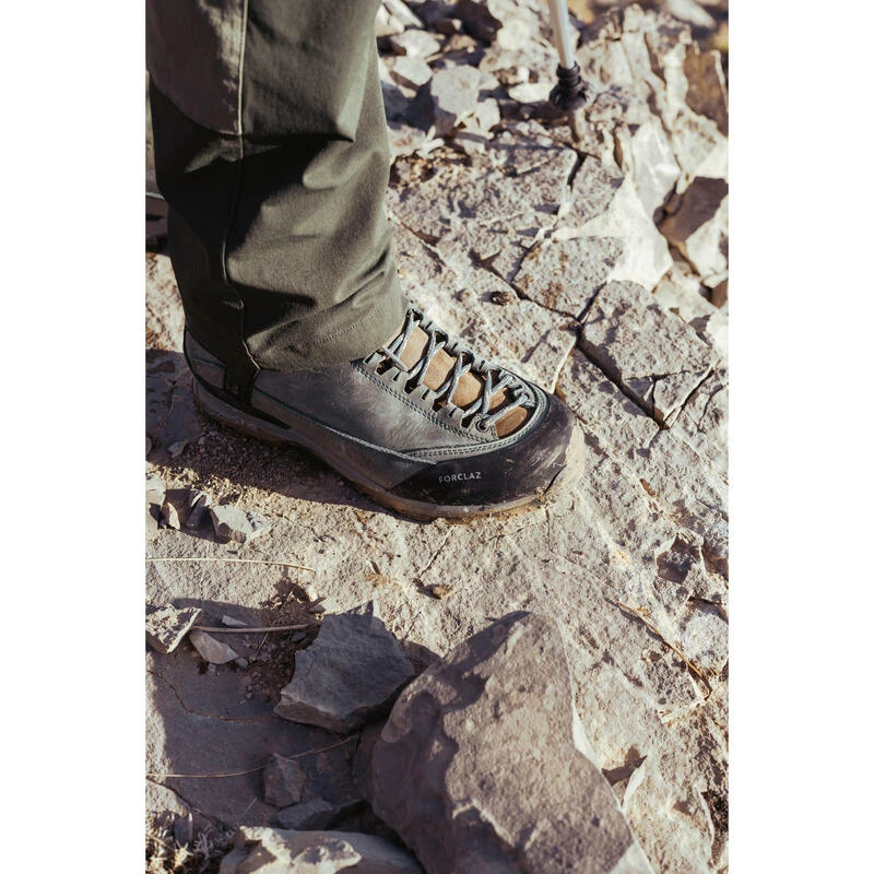 Forclaz Waterdichte Hoge Schoenen Voor Dames MT500 ULTRA Leer Vibram 13 Forclaz Waterdichte Hoge Schoenen Voor Dames MT500 ULTRA Leer Vibram - Afbeelding 11