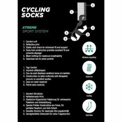 XTREME SOCKSWEAR Xtreme Fietssokken Crew 9-pack Multi Black -Regatta shop xtreme fietssokken crew 9 pack multi black 5