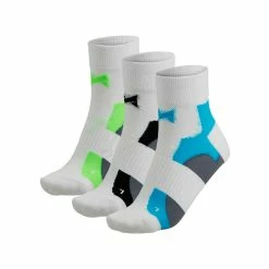 XTREME SOCKSWEAR Xtreme Fietssokken Quarter 3-pack Multi White