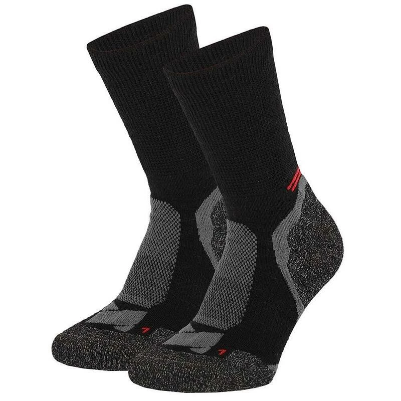 XTREME SOCKSWEAR Xtreme Hiking Sokken Zwart 4-PACK 4 XTREME SOCKSWEAR Xtreme Hiking Sokken Zwart 4-PACK - Afbeelding 2