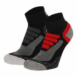 XTREME SOCKSWEAR Xtreme Wandelsokken Quarter 2-pack Multi Black