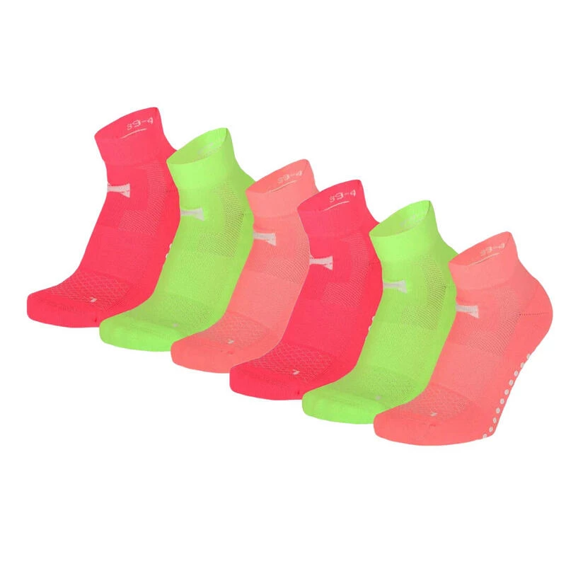 XTREME SOCKSWEAR Xtreme Yoga Sokken Multi Neon (6-paar) 3 XTREME SOCKSWEAR Xtreme Yoga Sokken Multi Neon (6-paar)