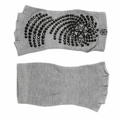 Gaiam Yoga Sokken - Toeless Grippy Socks - Grijs - 2 Paar - Yogasokken -Regatta shop yoga sokken toeless grippy socks grijs 2 paar yogasokken 2